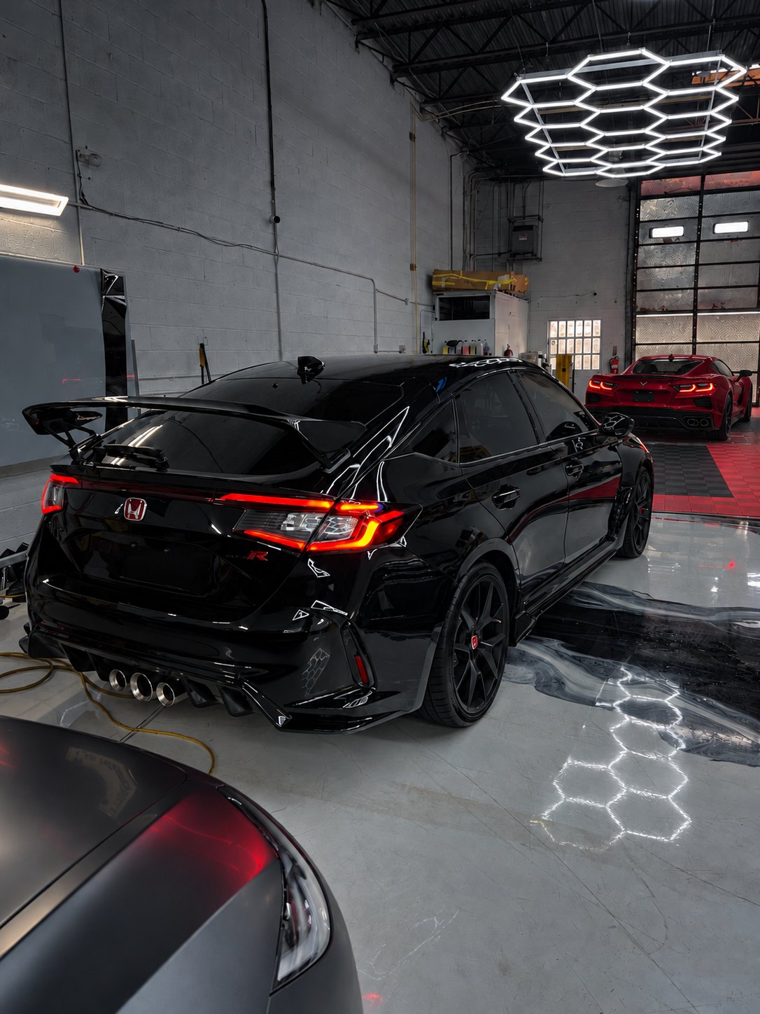 Honda Civic Type R tinted in 20% ceramic film